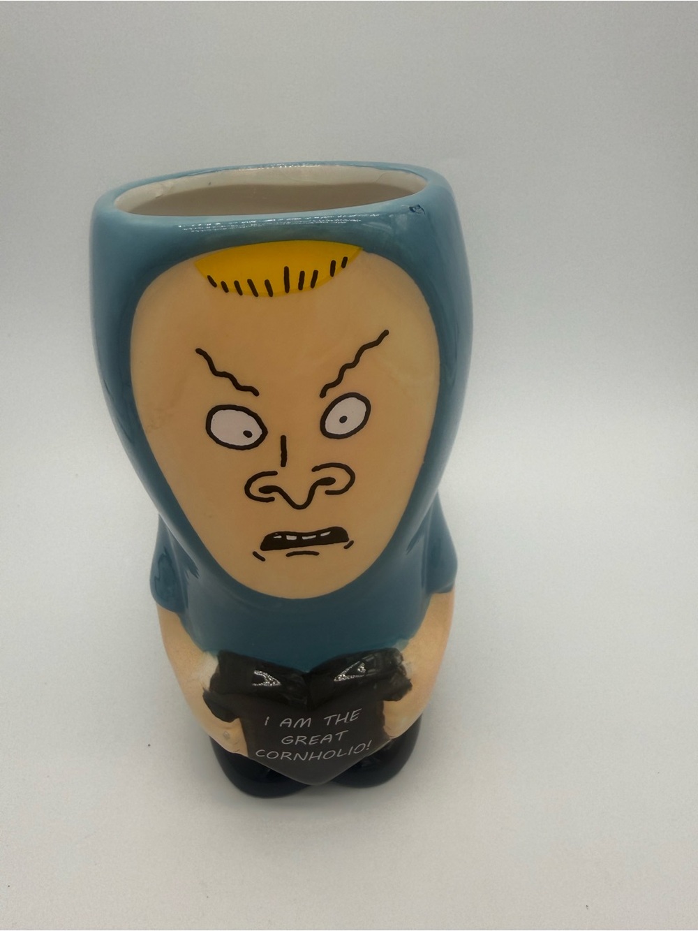 Beavis and Butt-Head Cornholio Mug 11.5 oz Zak Designs Valentines Day Display